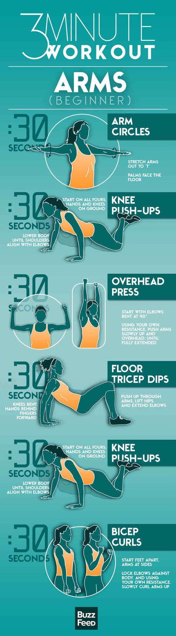 30 Day Arm Challenge Workouts