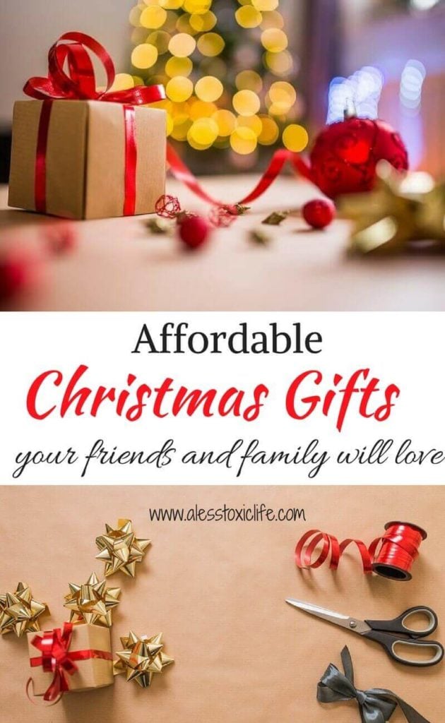 Affordable Christmas gift ideas for your family and friends.