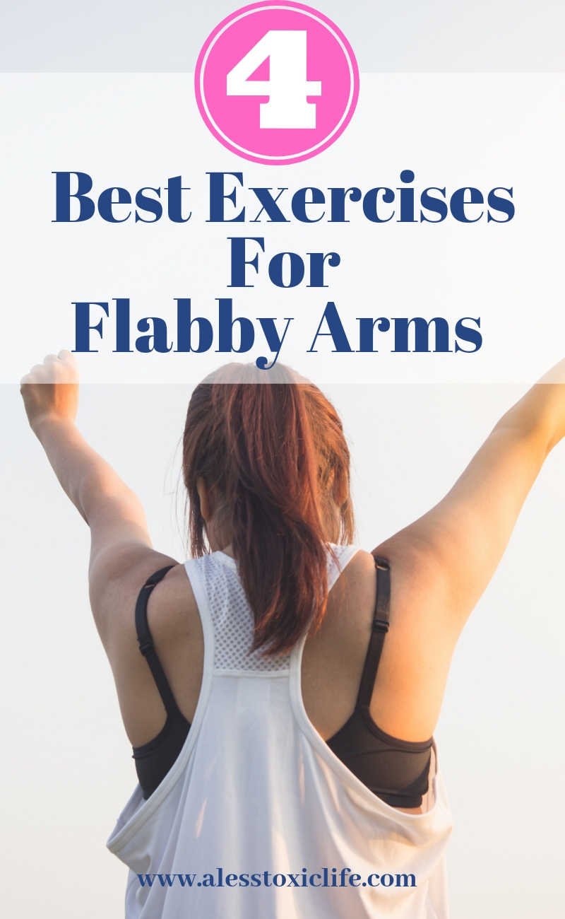 Try these 4 Arm Exercises to get rid of flabby arms. The HIIT workout will include them all. Get busy get trim arms. 