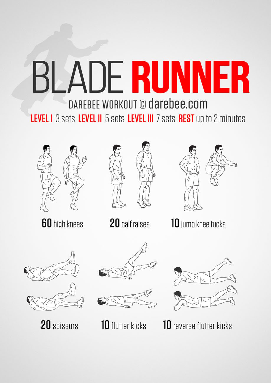 Blade Runner at home HIIT workout