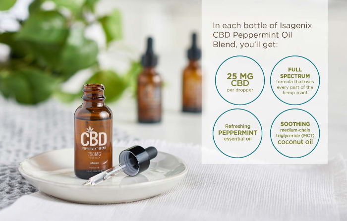 Isagenix CBD Oil - Full Spectrum 25 MG