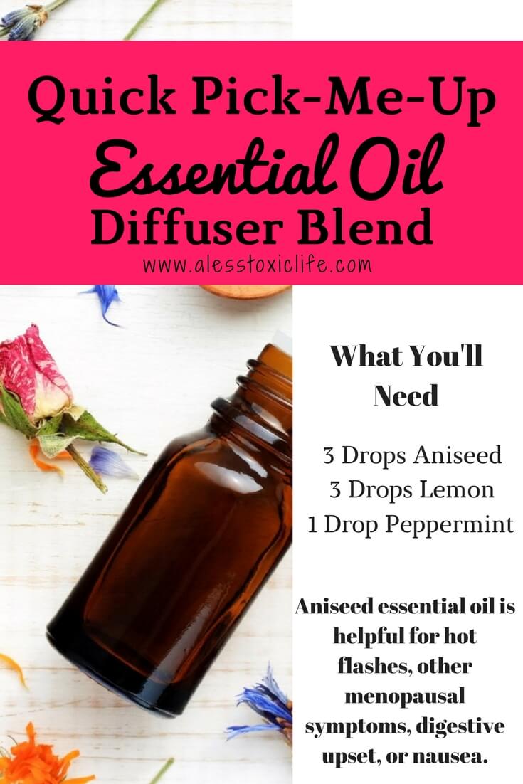 Use Aniseed for digestive upset and nausea. Try this diffuser blend for quick pick me up.