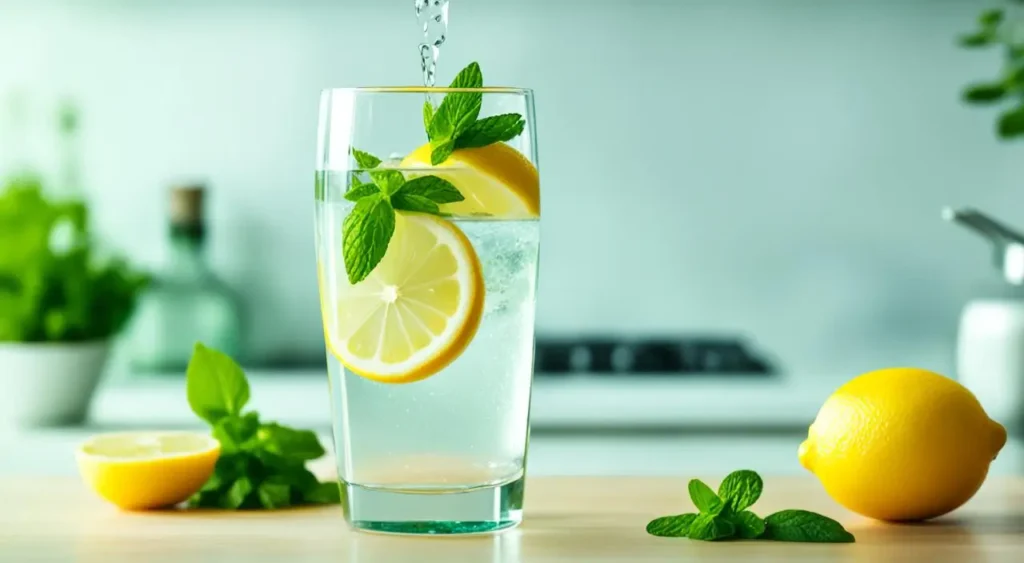 Lemon water detox