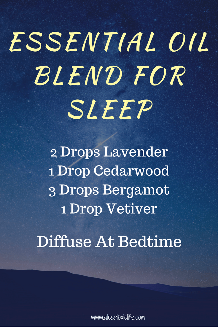 Oil Blend for Better Sleep https://www.alesstoxiclife.com/health/essential-oil-uses/