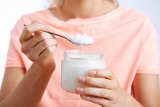 Use coconut oil as part of your routine to help whiten your teeth.