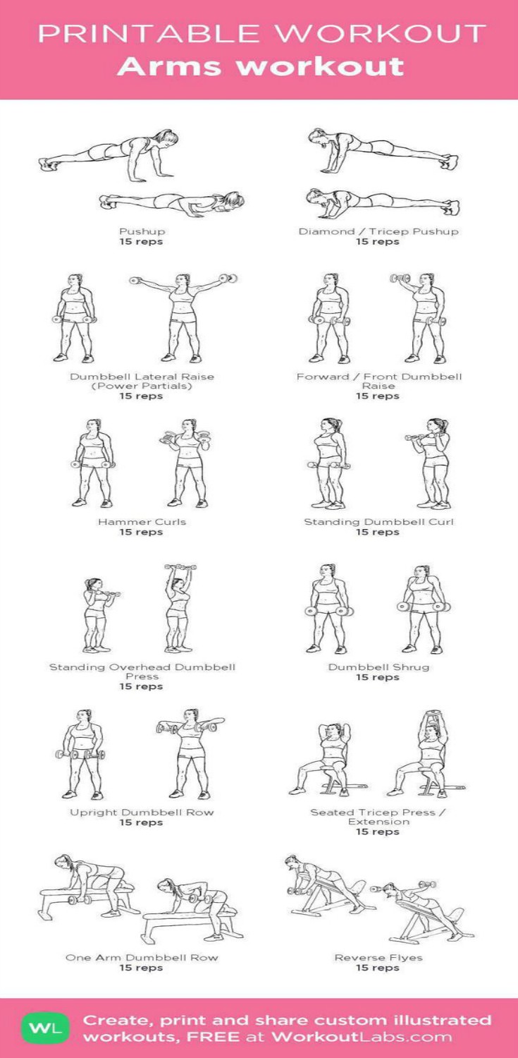 Printable Arm Workouts