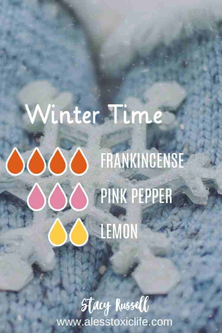 winter essential oils blends and recipes